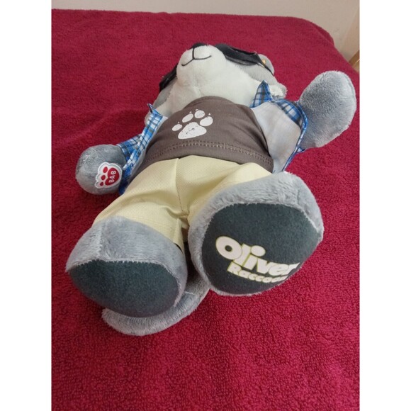 Build-A-Bear Oliver Raccoon Great Wolf Lodge 12" Inc  Plush Stuffed Animal - Picture 5 of 5